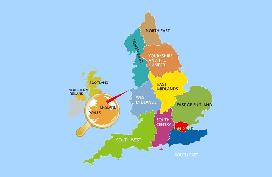 UK map